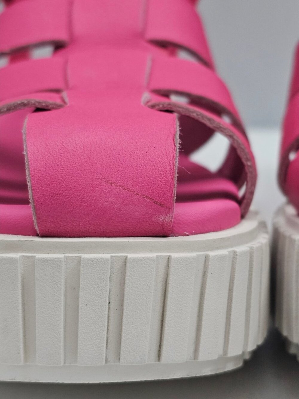 Sorel Ona Fisherman Streetworks Platform Sandal Women 10.5 Pink Chunky Lug Sole - Picture 7 of 16